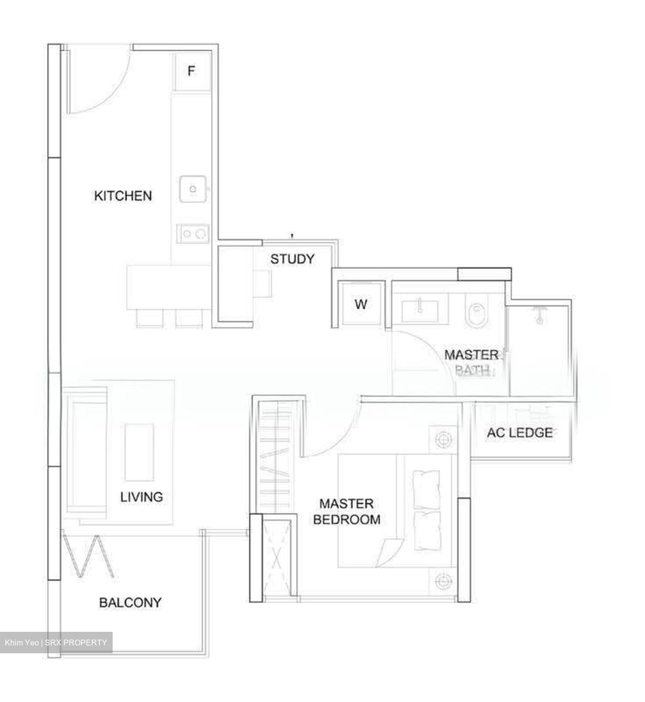 The Viridian (D12), Apartment #604945401